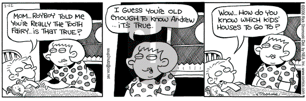 Soup to Nutz - Old on Wednesday March 22, 2006 Comic Strip