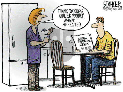 Jeff Stahler on Wednesday July 1, 2015 Comic Strip