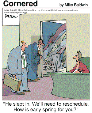 Cornered on Monday January 10, 2011 Comic Strip