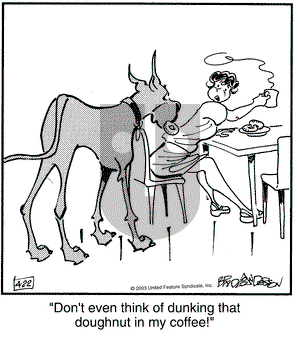 Marmaduke on Tuesday April 22, 2003 Comic Strip