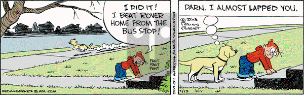 Red and Rover on Tuesday March 13, 2018 Comic Strip