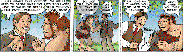 Alley Oop on Tuesday November 7, 2017 Comic Strip