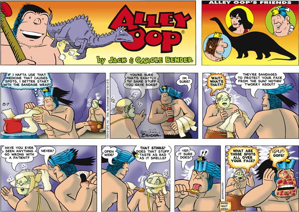 Alley Oop on Sunday August 7, 2016 Comic Strip
