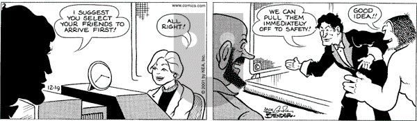 Alley Oop on Thursday December 20, 2001 Comic Strip