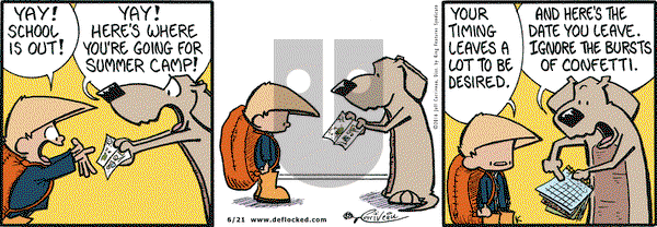 DeFlocked on Tuesday June 21, 2016 Comic Strip