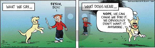 Red and Rover on Wednesday October 14, 2015 Comic Strip