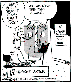 Reality Check on Friday April 27, 2001 Comic Strip