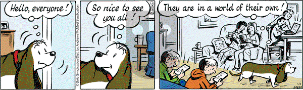 Fred Basset on Friday January 4, 2019 Comic Strip