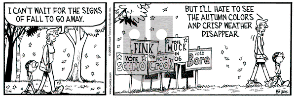 Grand Avenue on Saturday November 4, 2006 Comic Strip
