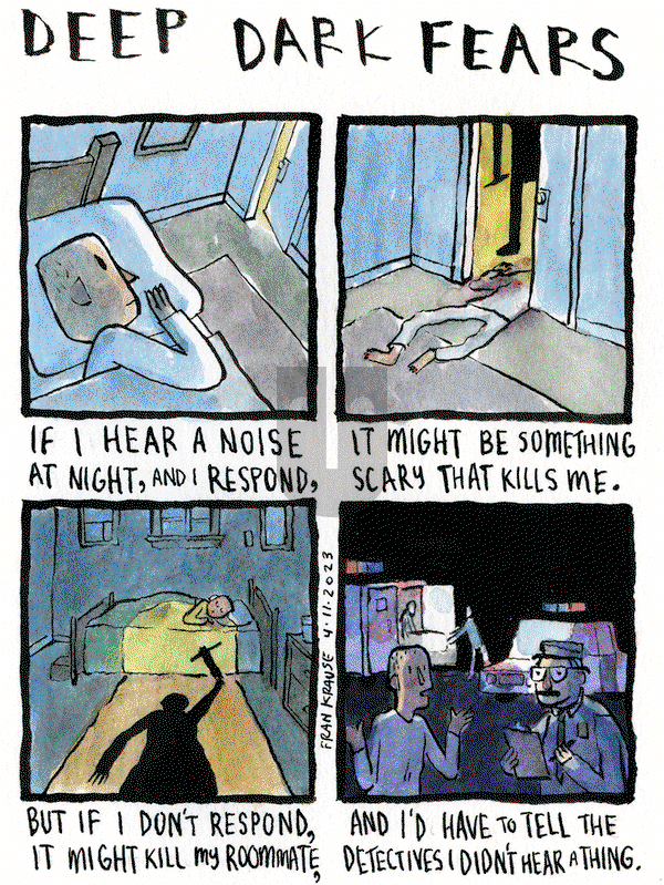 Deep Dark Fears on Monday September 4, 2023 Comic Strip