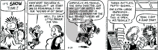 Heart of the City on Monday August 28, 2000 Comic Strip