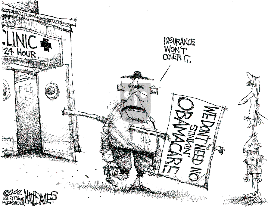 Matt Davies - Saturday June 30, 2012 Comic Strip