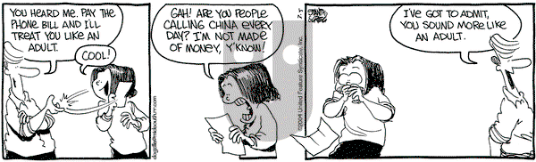 The Buckets on Friday March 5, 2004 Comic Strip