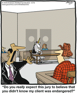 In the Bleachers on Thursday June 18, 2020 Comic Strip