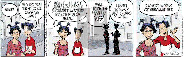 Baldo on Tuesday August 20, 2013 Comic Strip