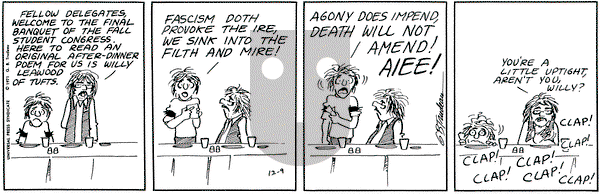 Doonesbury on Thursday December 9, 1971 Comic Strip
