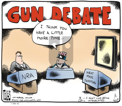 Tom Toles on Sunday January 20, 2013 Comic Strip