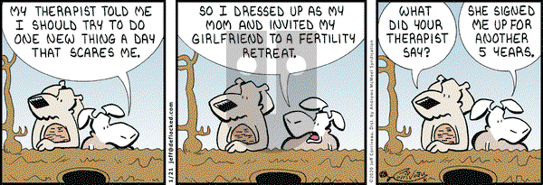 DeFlocked on Tuesday January 21, 2020 Comic Strip