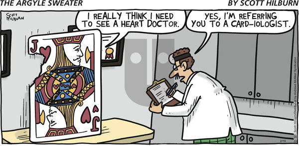 The Argyle Sweater - Sunday February 19, 2023 Comic Strip