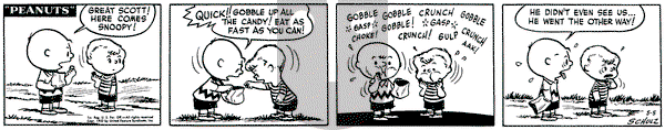 Peanuts - Monday May 5, 1952 Comic Strip