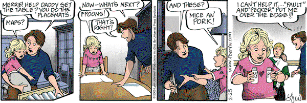 For Better or For Worse on Friday February 25, 2005 Comic Strip