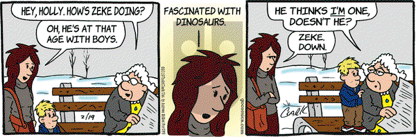 Lola on Tuesday February 19, 2019 Comic Strip