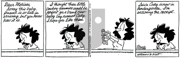 Baby Blues on Wednesday April 21, 1999 Comic Strip