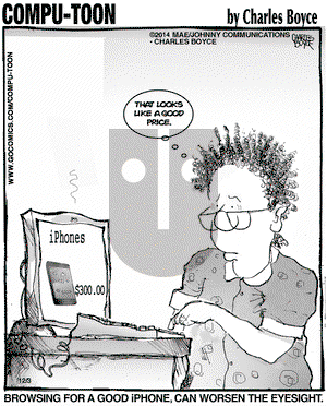 Compu-toon on Wednesday December 3, 2014 Comic Strip