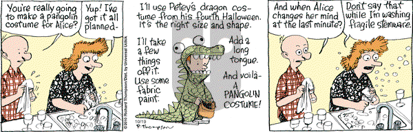 Cul de Sac on Monday October 19, 2015 Comic Strip