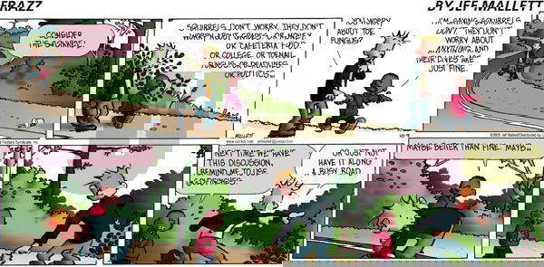 Frazz on Sunday October 9, 2005 Comic Strip