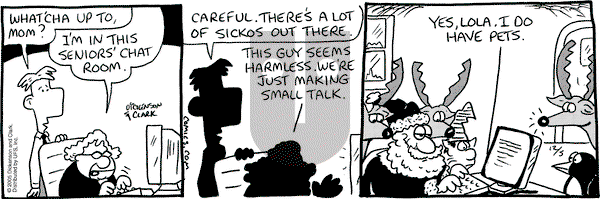 Lola on Monday December 5, 2005 Comic Strip