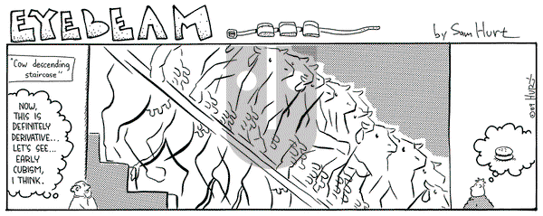 Eyebeam Classic on Monday April 21, 2025 Comic Strip