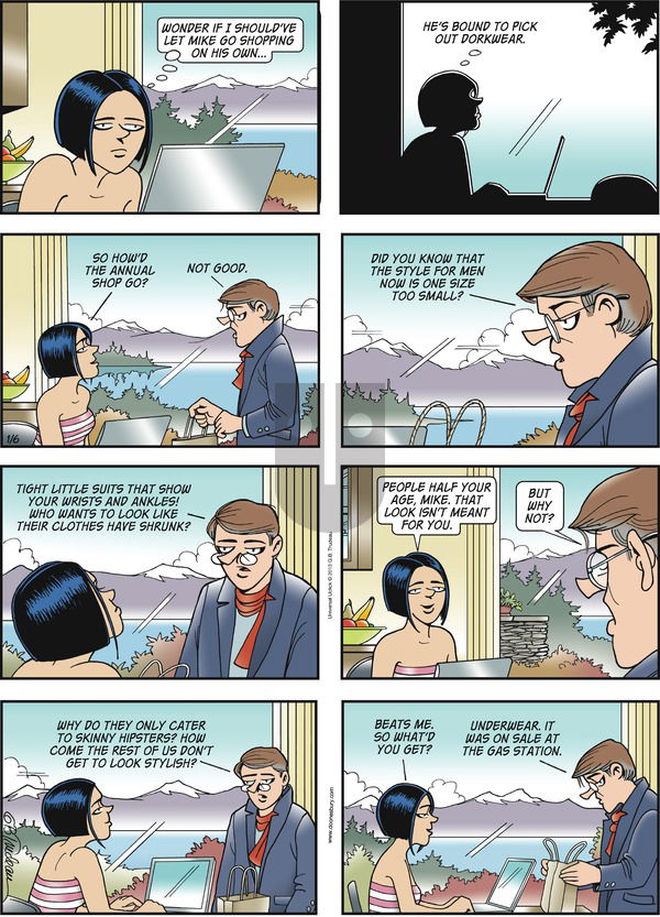 Doonesbury on Sunday January 6, 2013 Comic Strip