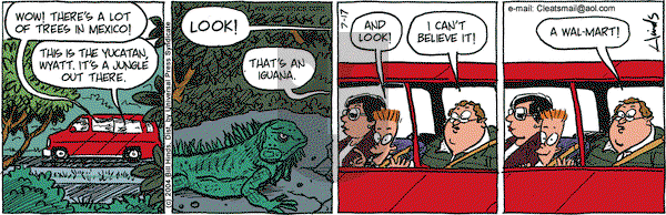 Cleats on Saturday July 17, 2004 Comic Strip