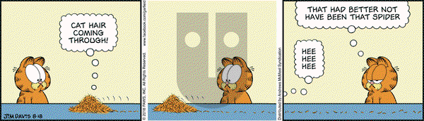 Garfield on Saturday August 18, 2018 Comic Strip