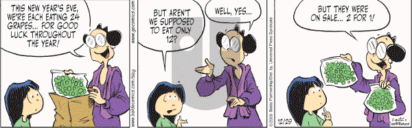 Baldo on Monday December 29, 2008 Comic Strip