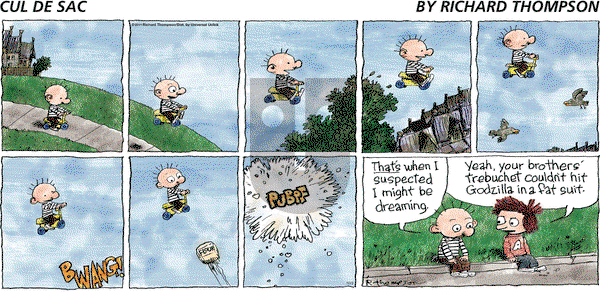 Cul de Sac on Sunday October 2, 2011 Comic Strip