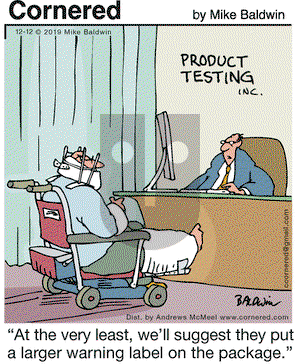 Cornered on Thursday December 12, 2019 Comic Strip