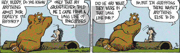 The Grizzwells on Thursday September 11, 2014 Comic Strip