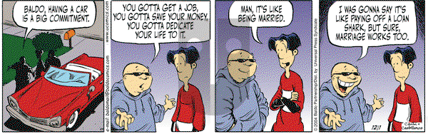 Baldo on Wednesday December 1, 2004 Comic Strip