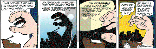 Doonesbury on Tuesday November 25, 2003 Comic Strip