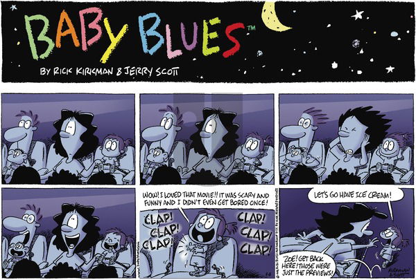 Baby Blues on Sunday August 8, 1999 Comic Strip