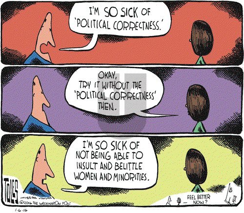 Tom Toles on Wednesday January 6, 2016 Comic Strip