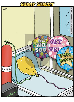 Sunny Street - Wednesday August 13, 2014 Comic Strip