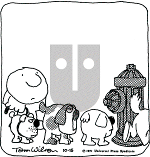 Ziggy on Friday October 15, 1971 Comic Strip