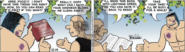 Alley Oop on Saturday December 14, 2013 Comic Strip
