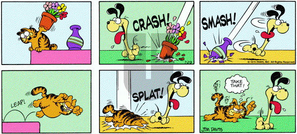 Garfield on Sunday July 29, 1979 Comic Strip