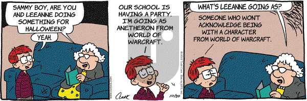 Lola on Friday October 30, 2009 Comic Strip
