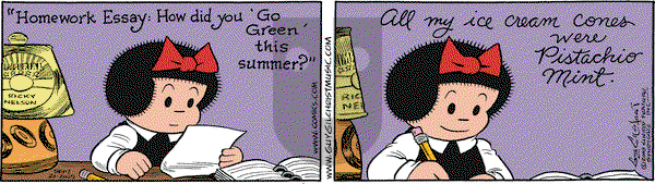 Nancy on Monday September 21, 2009 Comic Strip