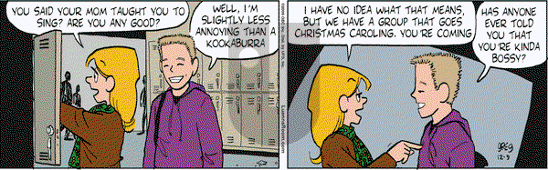 Luann on Wednesday December 9, 2009 Comic Strip